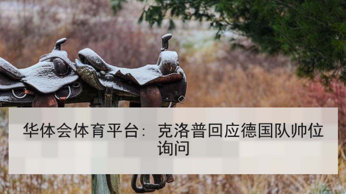 华体会体育平台: 克洛普回应德国队帅位询问